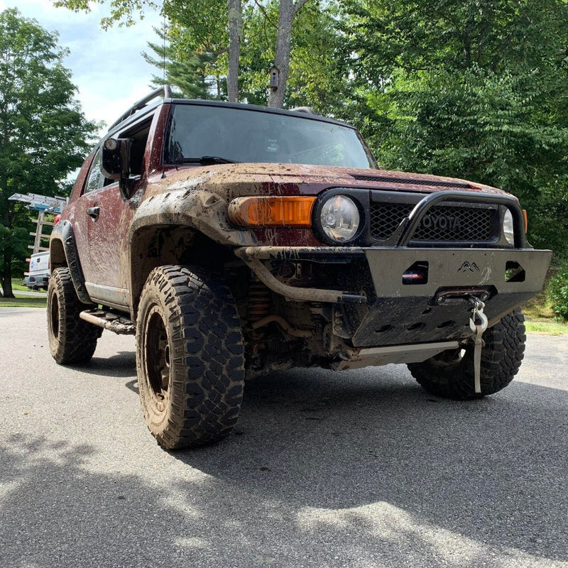 Load image into Gallery viewer, 07-14 FJ Cruiser Hybrid Front Bumper - DIY KIT - True North Fabrications
