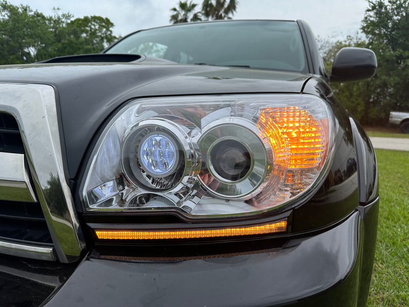 Load image into Gallery viewer, 06-09 4th Gen 4Runner LED Turn Signal Filler Panels w/ DRL - SRQ Fabrications
