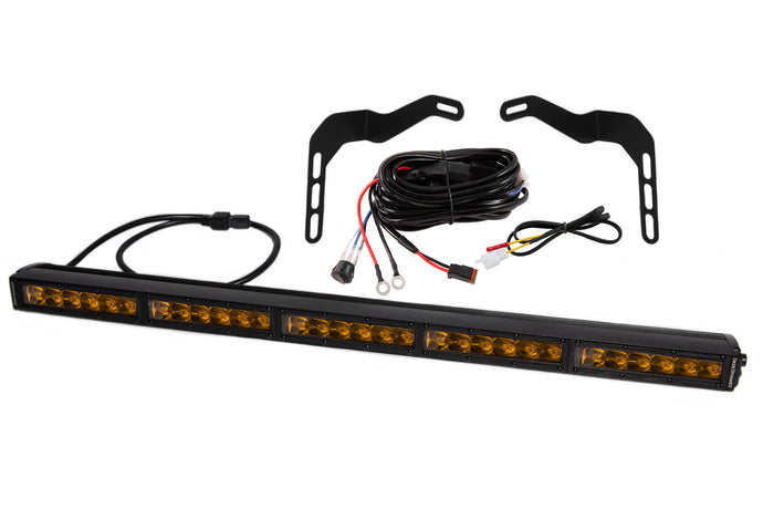 2014-2021 2nd Gen Tundra SS30 Stealth Lightbar Kit, Amber Driving