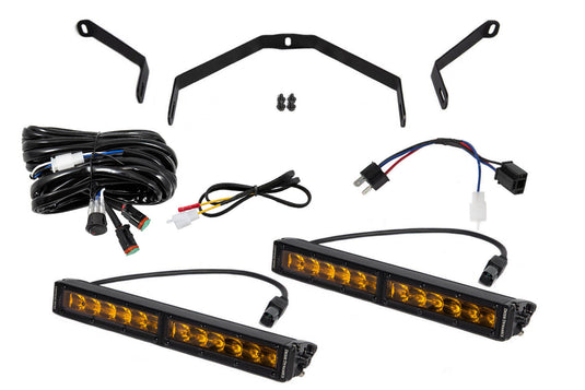 2014-2021 2nd Gen Tundra SS12 Driving Light Kit, Amber Driving