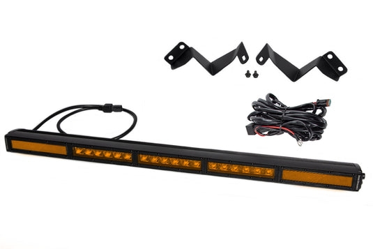 2016-2021 3rd Gen Tacoma SS30 Stealth Lightbar Kit, Amber Combo