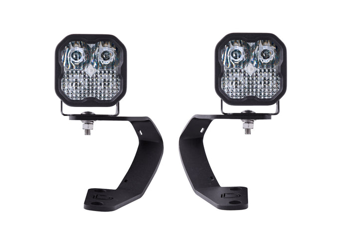 2010-2021 5th Gen 4Runner SS3 LED Ditch Light Kit Sport White Combo