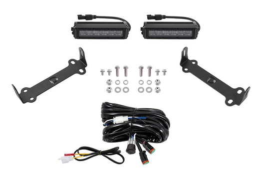 2014-2021 5th Gen 4Runner Stage Series SAE/DOT LED Lightbar Kit White SAE/DOT Driving