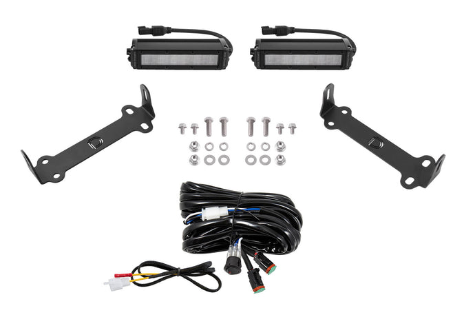 2014-2021 5th 4Runner Stage Series SAE/DOT LED Lightbar Kit White SAE/DOT Wide