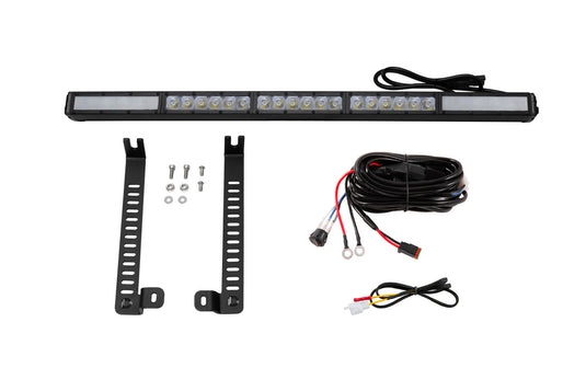 2014-2019 5th Gen 4Runner SS30 Single Stealth Lightbar Kit White Combo