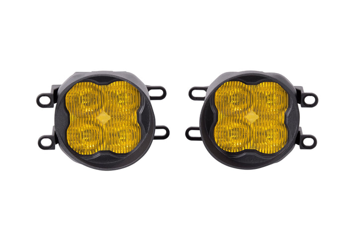 2010-2021 5th Gen 4Runner SS3 LED Fog Light Kit Yellow SAE Fog Sport w/ Backlight