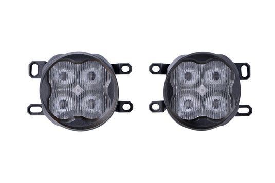 2010-2013 5th Gen 4Runner SS3 LED Fog Light Kit, White SAE Fog Sport with Backlight