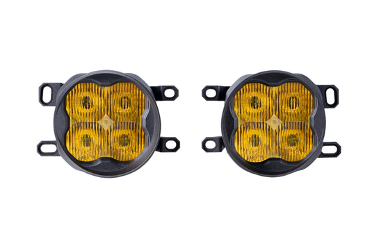 2010-2013 GX460 SS3 LED Fog Light Kit, Yellow SAE Fog Pro with Backlight