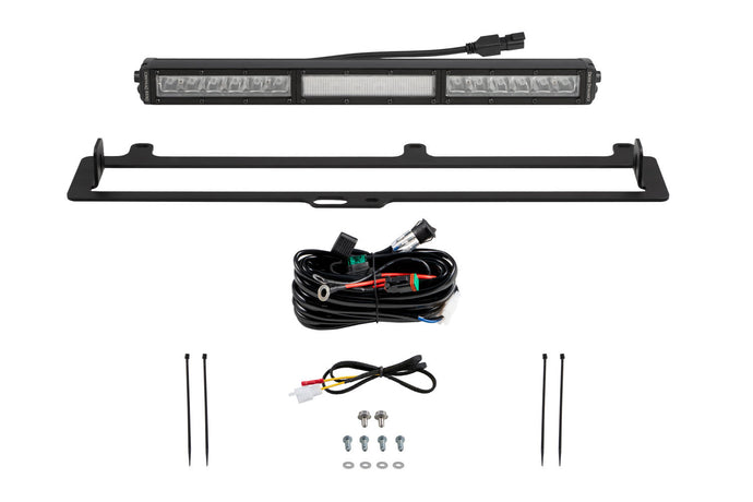 2022+ 3rd Gen Tundra TRD Pro Diode Dymanics Grille Light Bar Kit White Combo