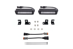 2024+ 4th Gen Tacoma SS6 LED Fog Light Kit, White Wide