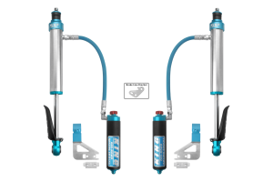 24+ 3rd Gen Tundra King 2.5 Remote Reservoir Rear Shocks