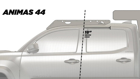 The Animas (2005-2023 Tacoma Camper Roof Rack) - Sherpa Equipment Company