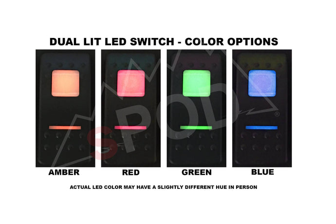 BantamX Modular w/ Amber LED with 36 Inch battery cables - sPOD