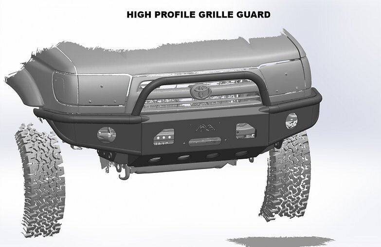 Load image into Gallery viewer, 03-09 4Runner Hybrid Bumper - Welded - True North Fabrications
