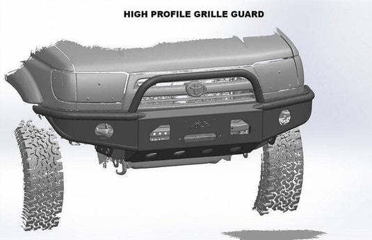 96-04 Tacoma Plate Bumper - Welded - True North Fabrications