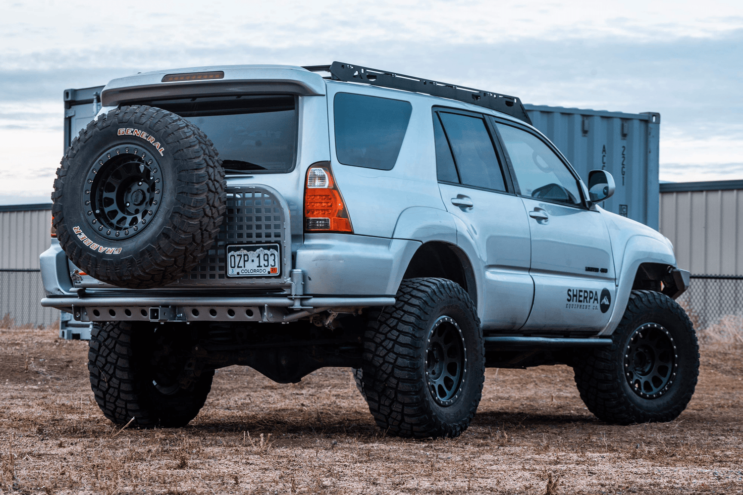 03-09 4th Gen 4Runner Hybrid Rear Bumper - Welded | SRQ Fabrications