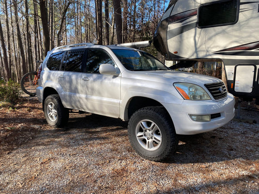 GX470 Side Window Vents - Visual Autowerks