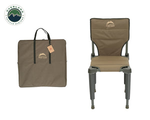 Camping Chair Tan with Storage Bag Wild Land Overland Vehicle Systems - Overland Vehicle Systems