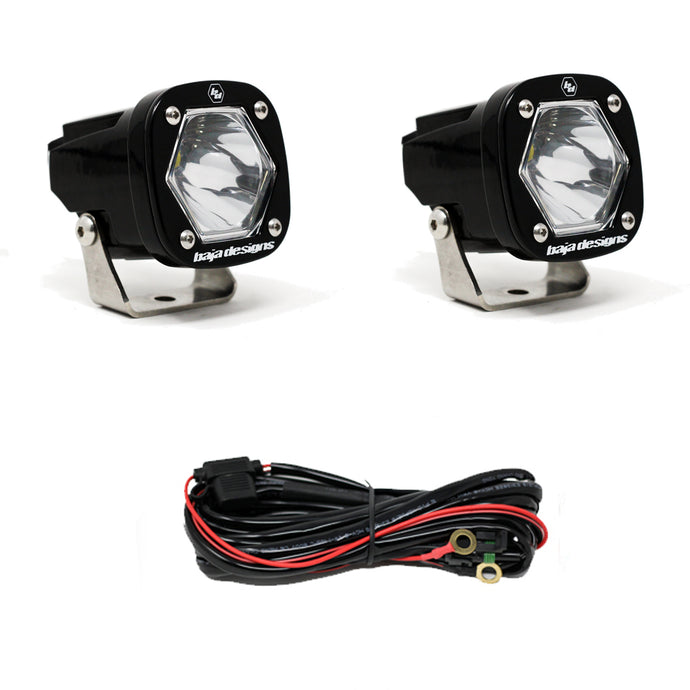 S1 Spot LED Light with Mounting Bracket Pair Baja Designs - Baja Designs