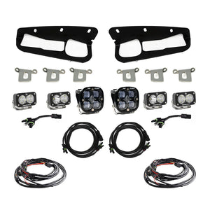 Bronco Clear SAE Fog Pocket Kit 21-Up Ford Bronco Baja Designs - Baja Designs