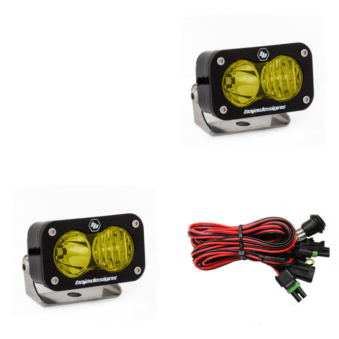 S2 Pro Pair Driving/Combo LED Amber Baja Designs - Baja Designs