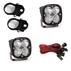 LED Light Pods Kit W/A Pillar Mounts 1.75 Inch Harness Squadron Pro Baja Designs - Baja Designs