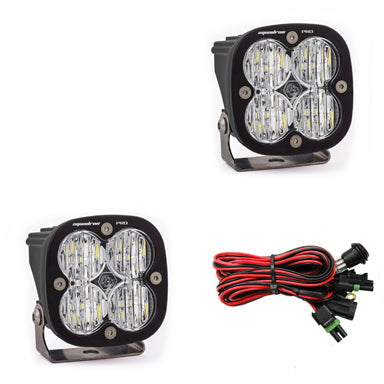 LED Light Pods Wide Cornering Pattern Pair Squadron Pro Series Baja Designs - Baja Designs