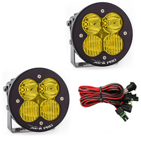 LED Light Pods Amber Lens Driving Combo Pattern Pair XL R Pro Series Baja Designs - Baja Designs