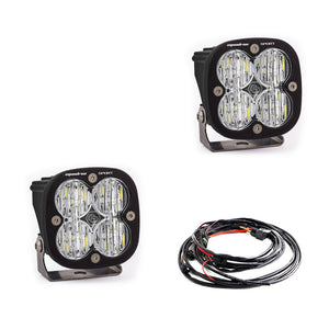 LED Light Pods Clear Lens Wide Cornering Pair Squadron Sport Baja Designs - Baja Designs