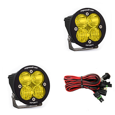LED Light Pods Amber Lens Driving/Combo Pair Squadron R Sport Baja Designs - Baja Designs