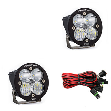 LED Light Pods Clear Lens Driving/Combo Pair Squadron R Pro Baja Designs - Baja Designs