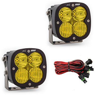 LED Light Pods Amber Lens Driving Combo Pattern Pair XL80 Series Baja Designs - Baja Designs