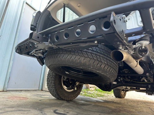 10+ 5th Gen 4Runner Hybrid Rear Bumper - Welded - True North Fabrications