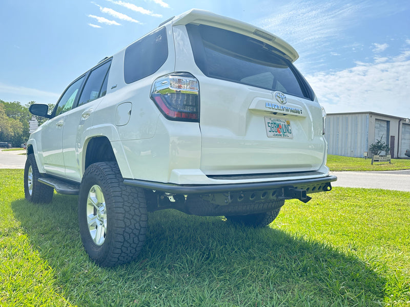 Load image into Gallery viewer, 10+ 5th Gen 4Runner Hybrid Rear Bumper - Welded - True North Fabrications
